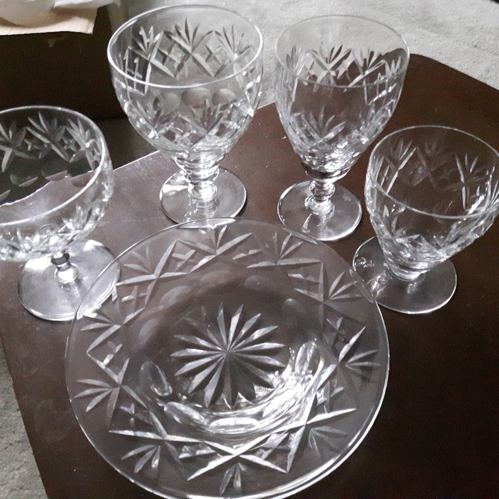 Crystal stemware